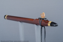 Brazilian Rosewood Native American Flute, Minor, Low E-4, #J8H (3)